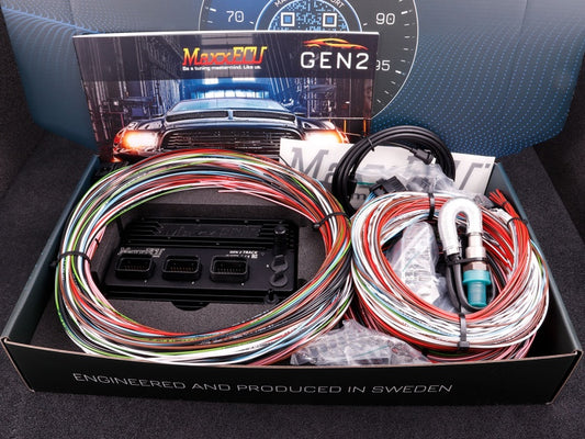 MaxxECU GEN2 TRACK ECU Package with Bosch LSU 5.2 and Flying-Lead Installation Kit