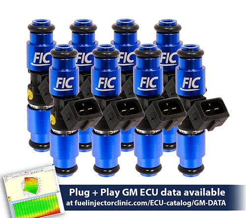Fuel Injector Clinic 1650cc High-Z Injector Set — LS1 / LS6