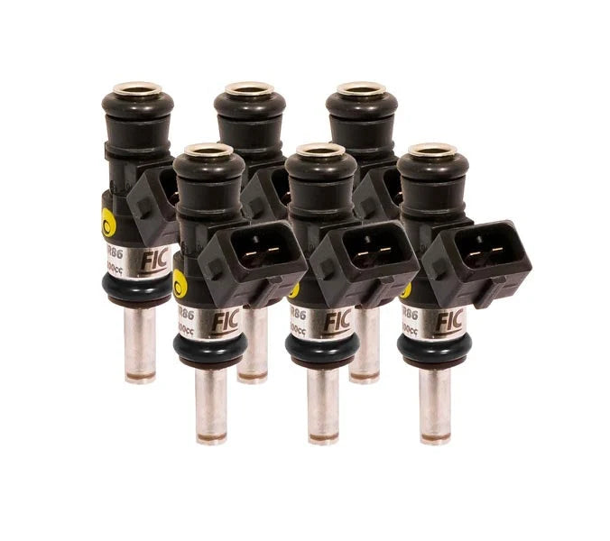 Fuel Injector Clinic 1200cc Custom High-Impedance Injector Set for Six-Cylinder Engines